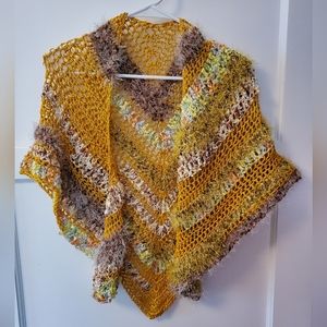 Golden Knit Shawl OOK